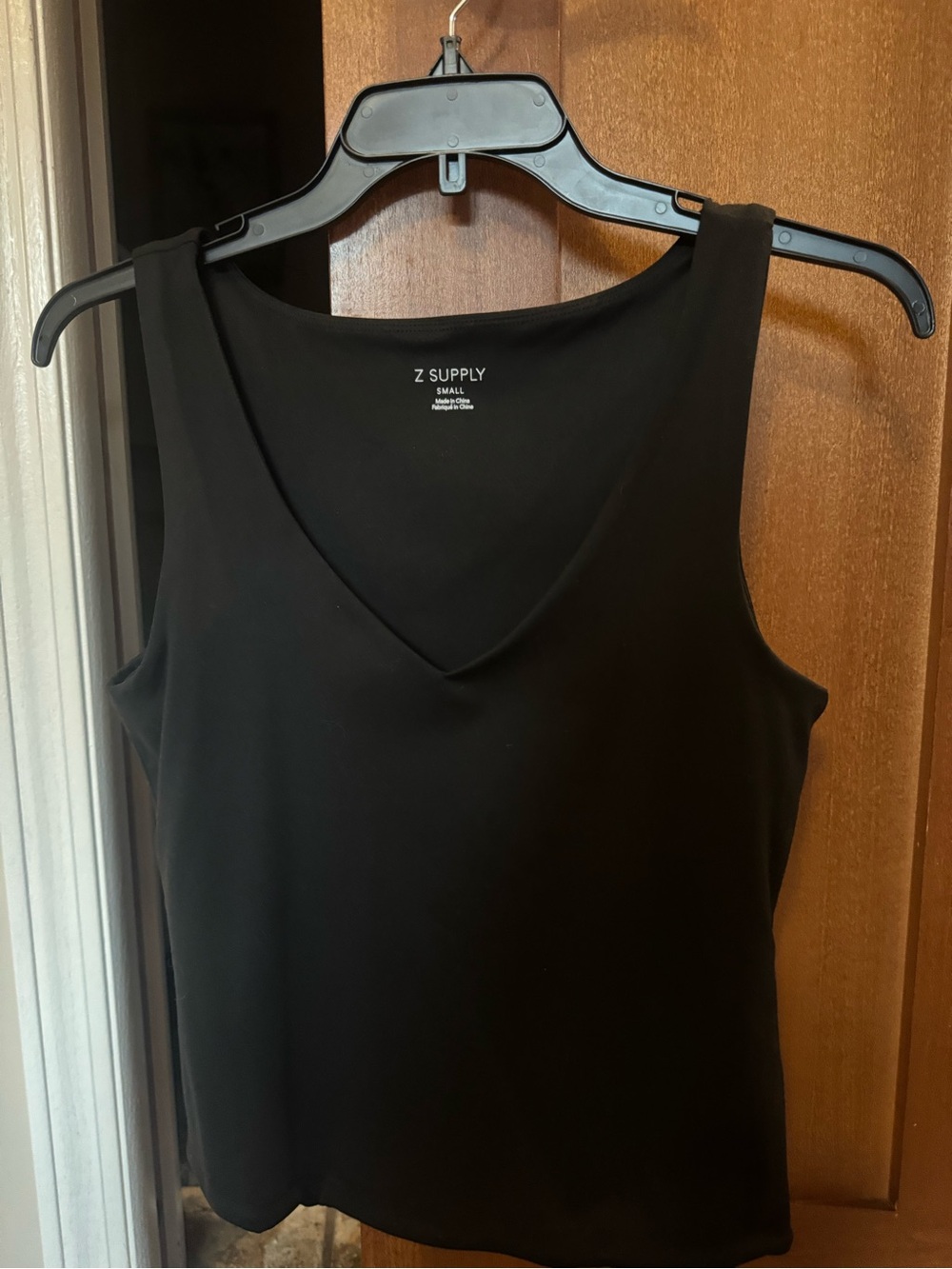 Z Supply Black V-Neck Camisole Tank